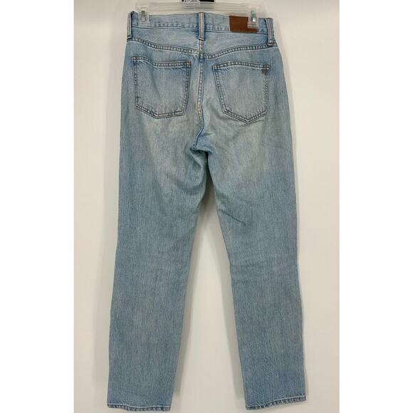 Madewell Perfect Summer Jeans Size 25 Fitzgerald Wash - Picture 5 of 9